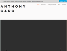 Tablet Screenshot of anthonycaro.org
